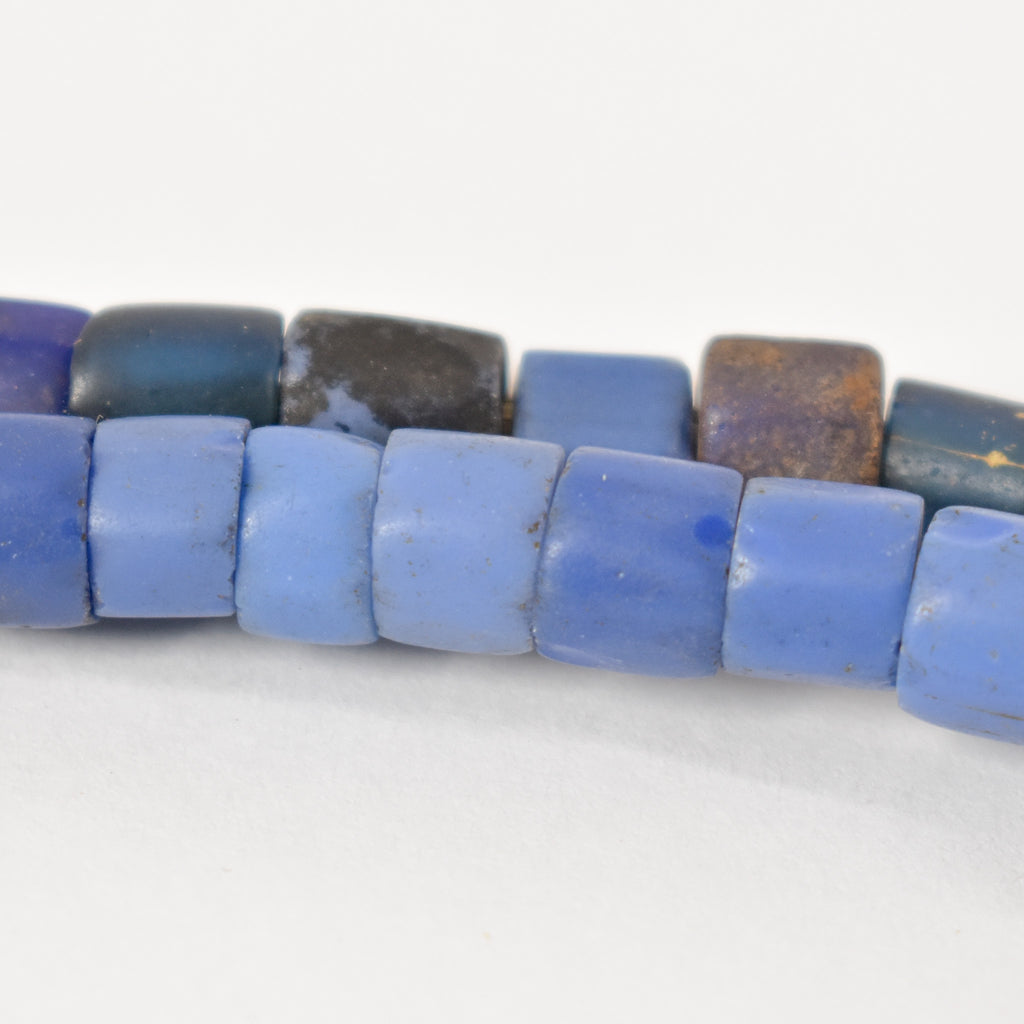 Russian Blue Trade Beads Czech