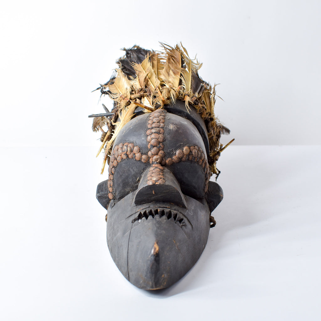 Salampasu Feathered Mask Congo