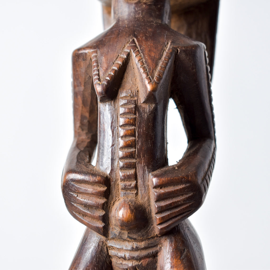 Tabwa Miniature Wood Figure Congo