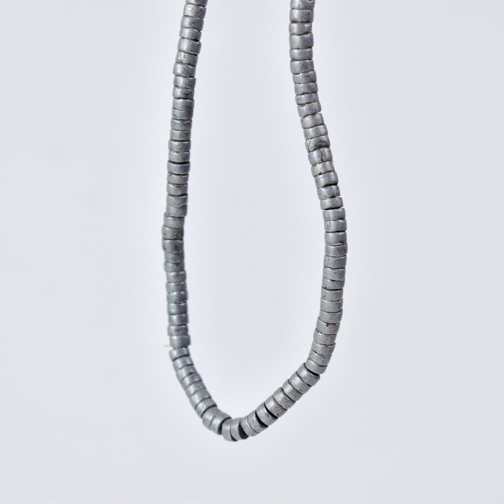 Aluminum Trade Beads Ethiopia 31 Inch