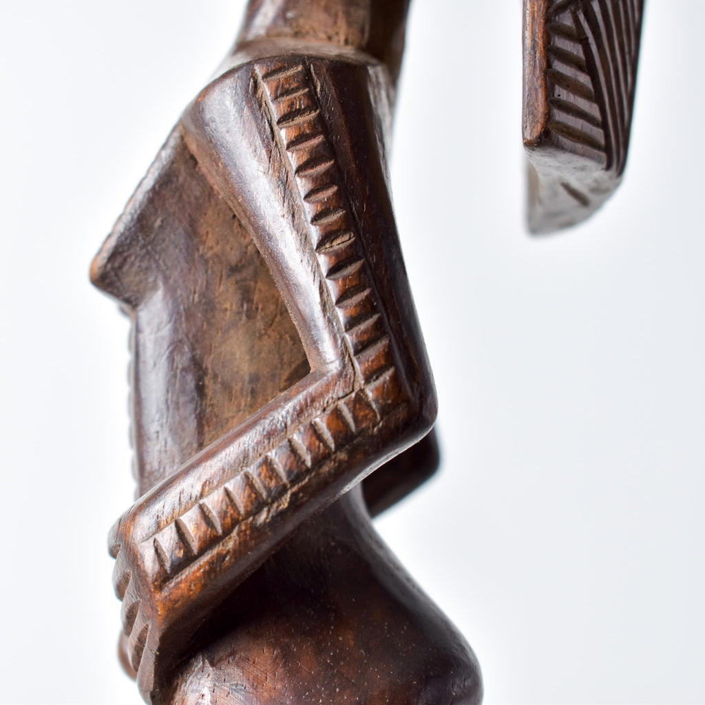 Tabwa Miniature Wood Figure Congo