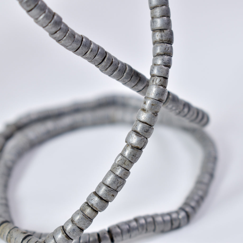 Aluminum Trade Beads Ethiopia 31 Inch