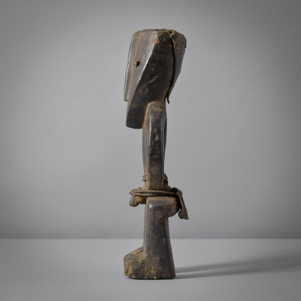 Lengola Standing Male Abstract Wood Figure Congo