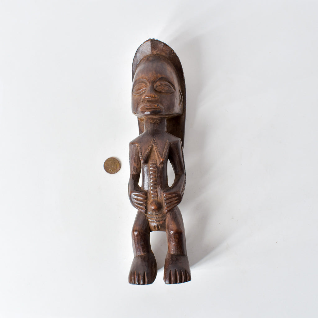 Tabwa Miniature Wood Figure Congo