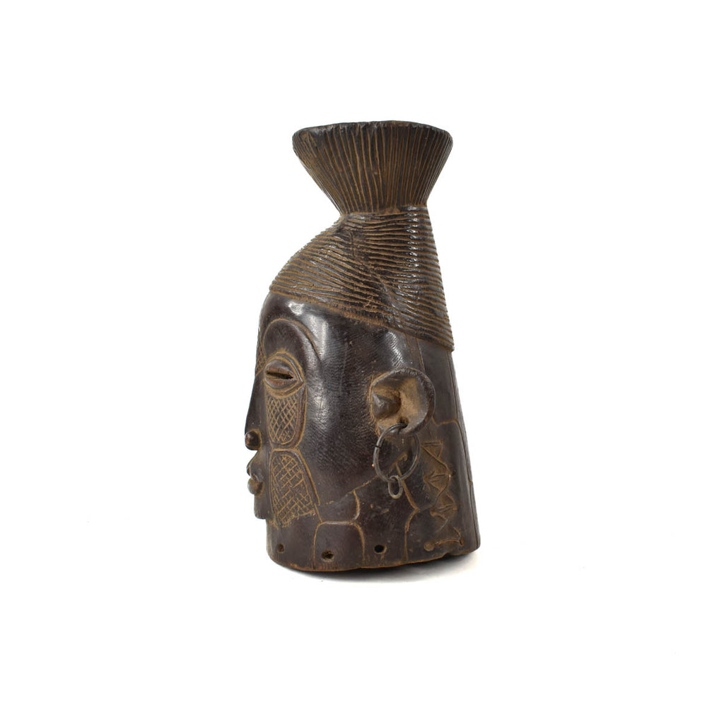 Mangbetu Conical Helmet Mask Congo