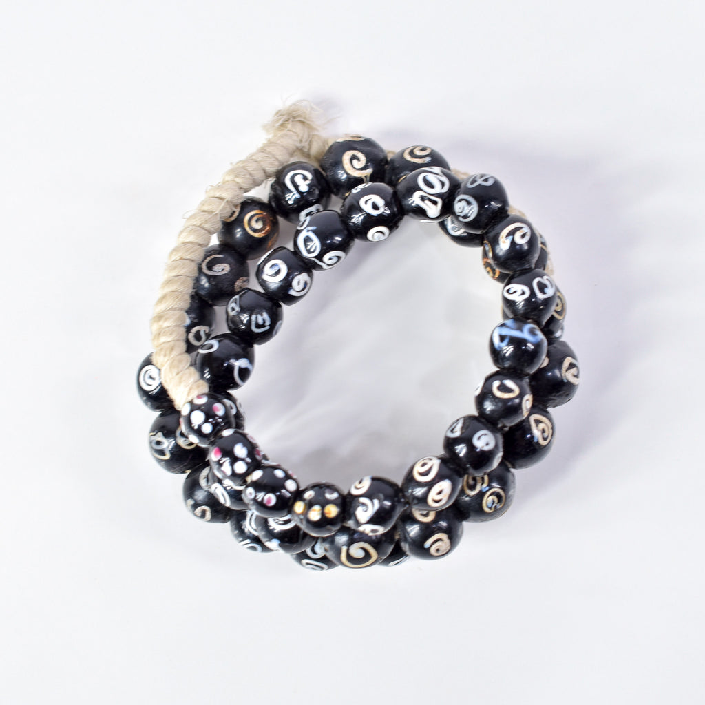 Zen and Skunk Mixed Venetian Trade Beads