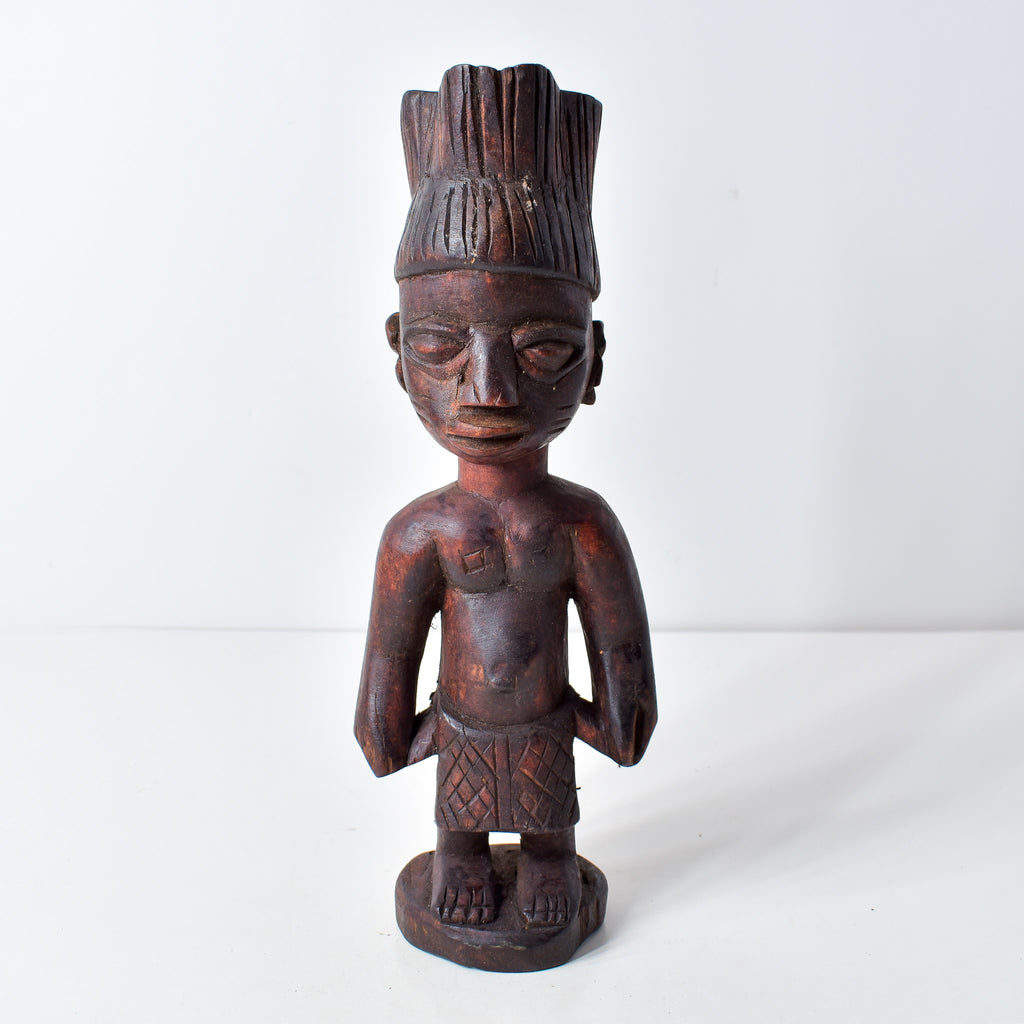 Yoruba Ibeji Pair of Twin Figures Nigeria
