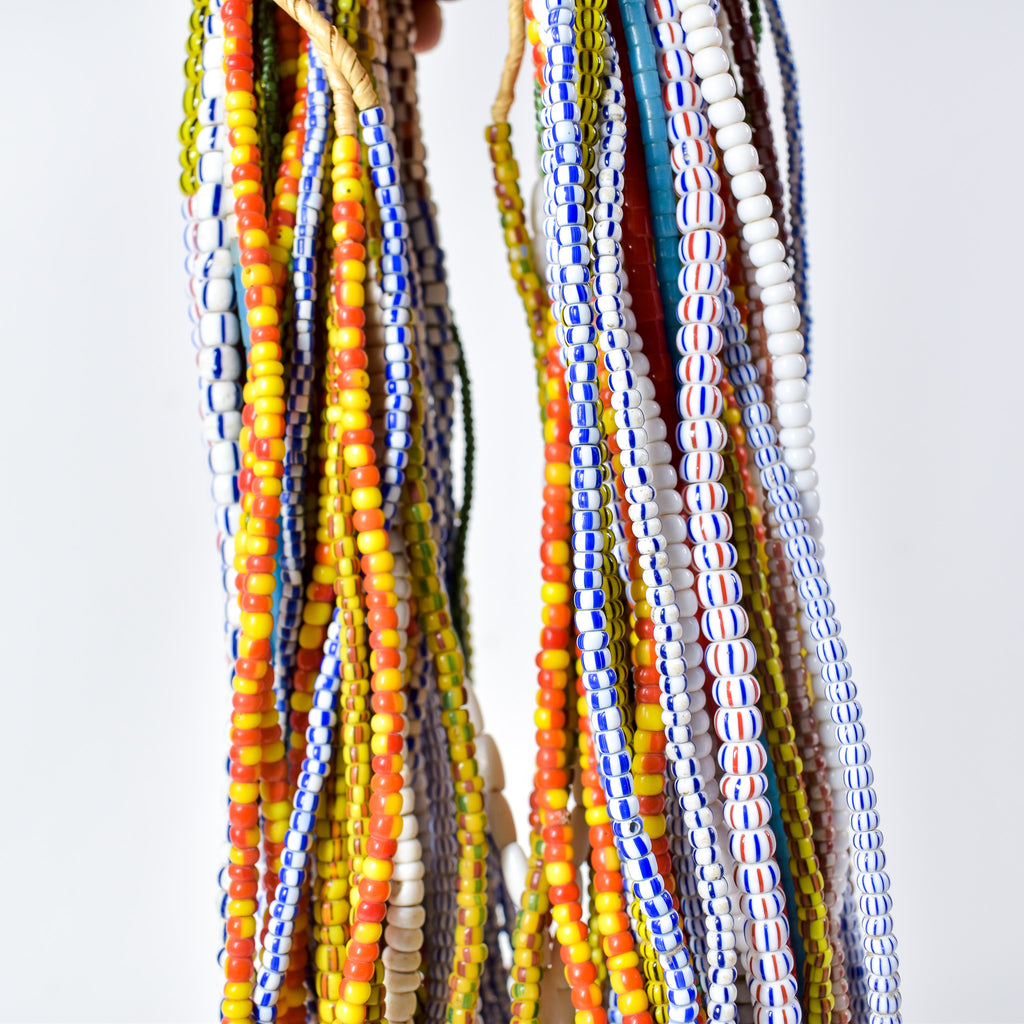 10 Strands Grab Bag Mixed Trade Beads