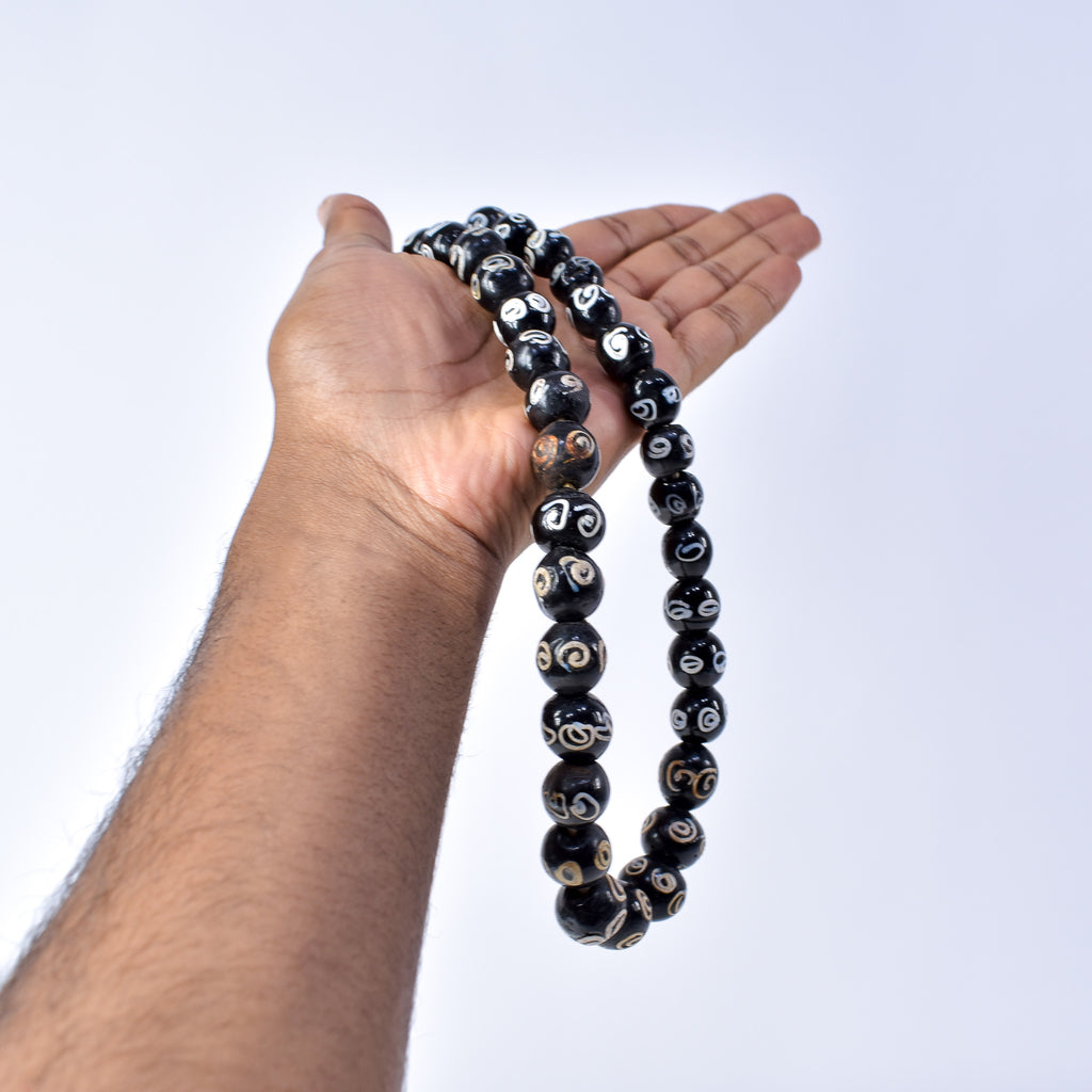 Zen and Skunk Mixed Venetian Trade Beads