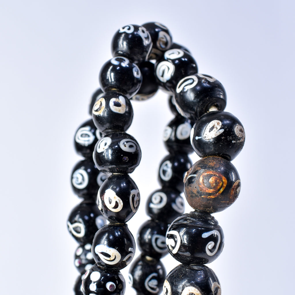 Zen and Skunk Mixed Venetian Trade Beads