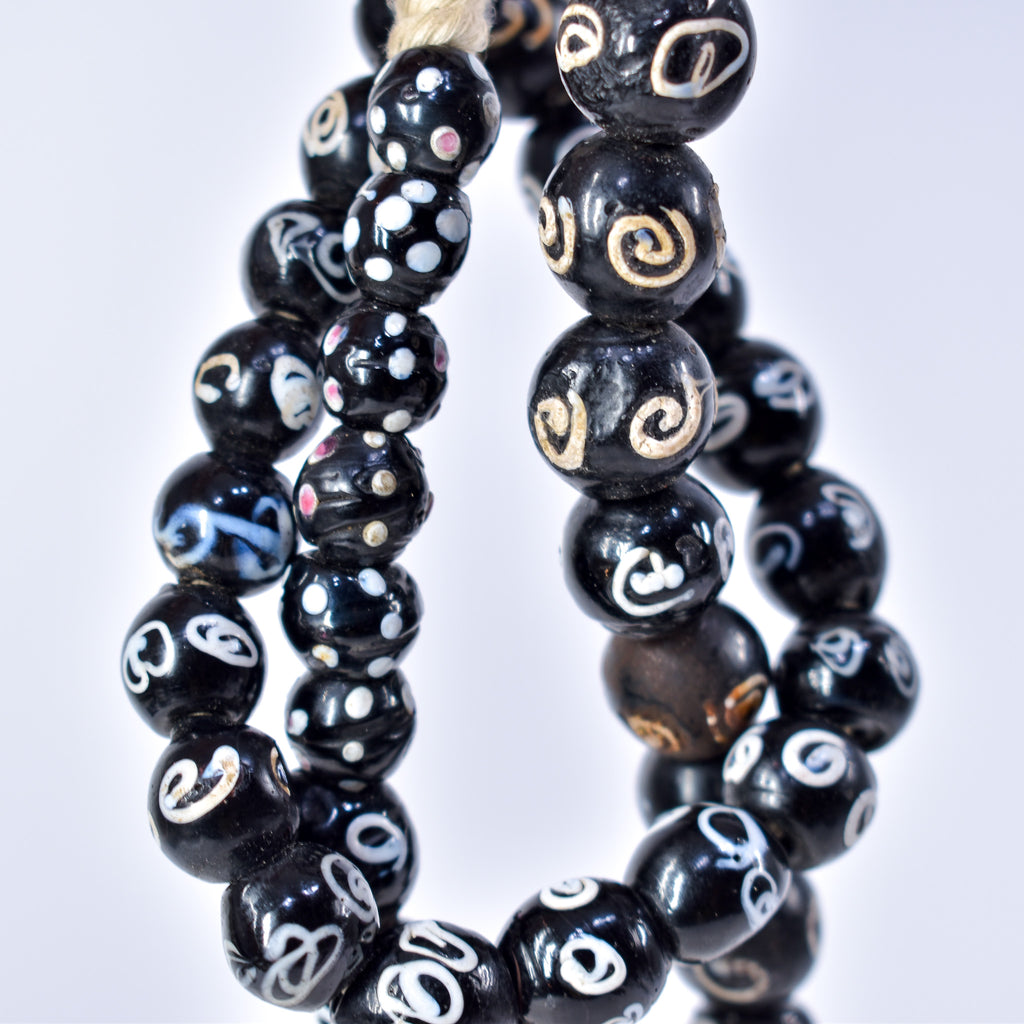 Zen and Skunk Mixed Venetian Trade Beads