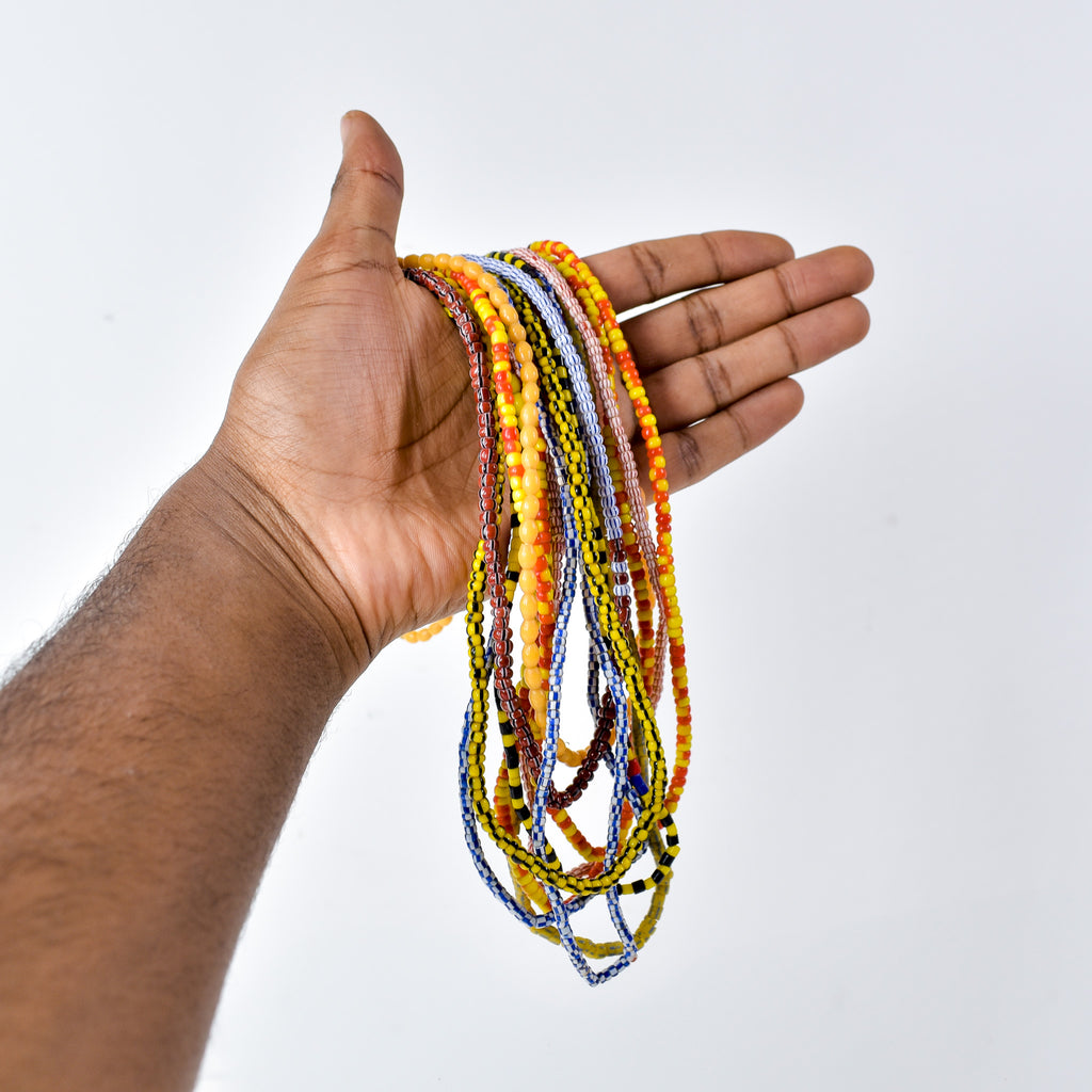 10 Strands Grab Bag Mixed Trade Beads