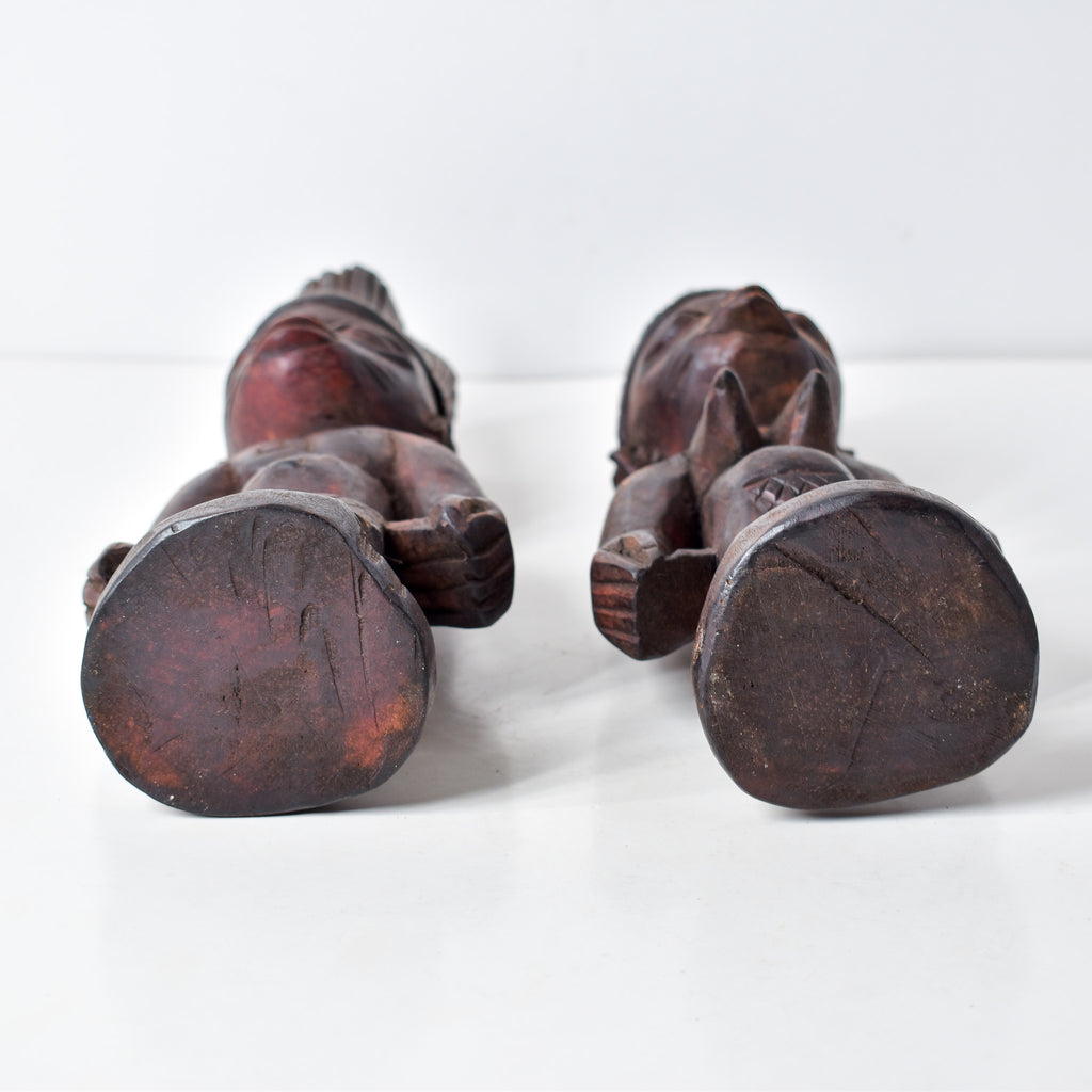 Yoruba Ibeji Pair of Twin Figures Nigeria