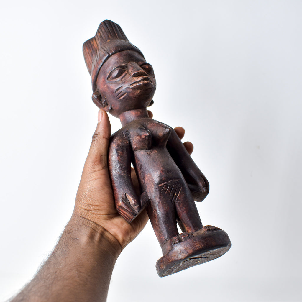 Yoruba Ibeji Pair of Twin Figures Nigeria