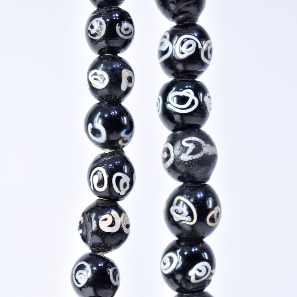 Zen and Skunk Mixed Venetian Trade Beads