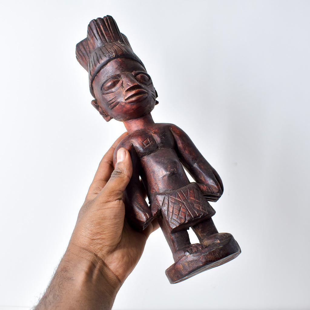 Yoruba Ibeji Pair of Twin Figures Nigeria