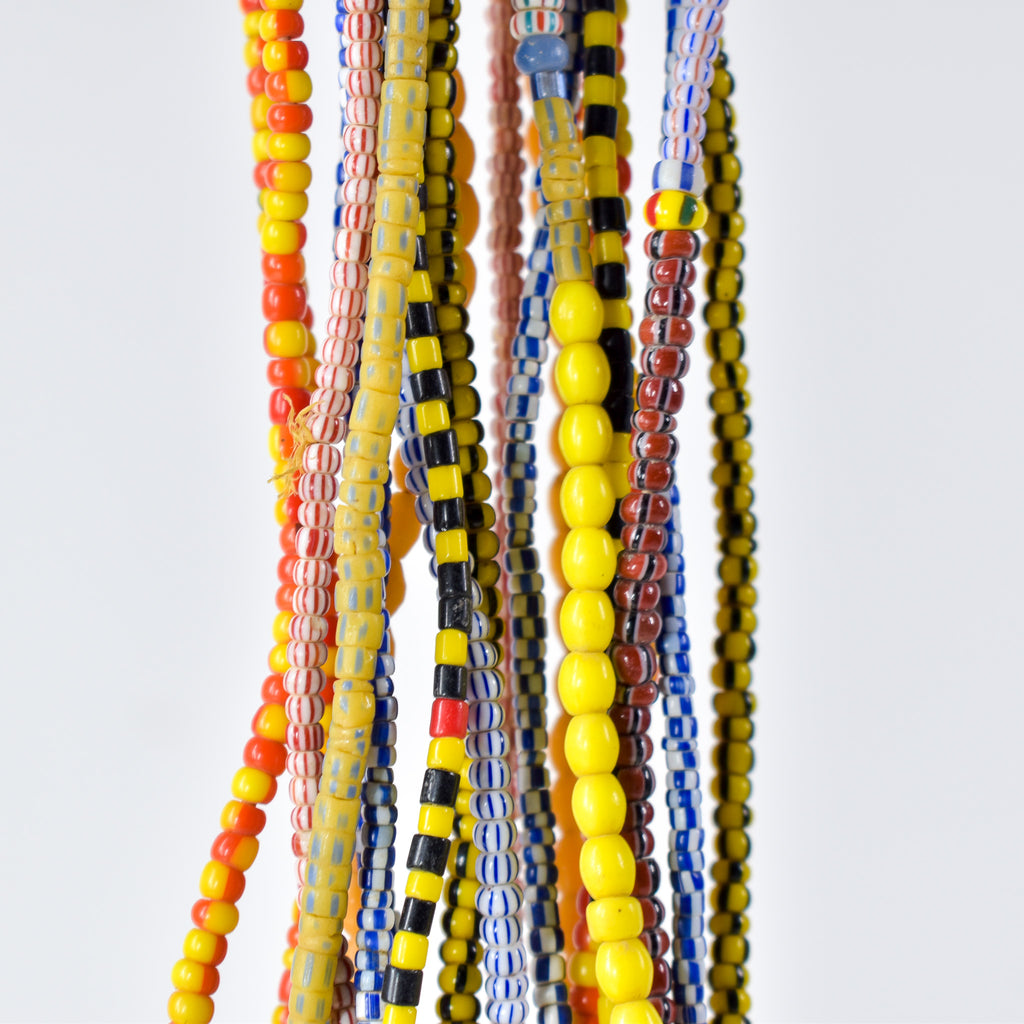 10 Strands Grab Bag Mixed Trade Beads