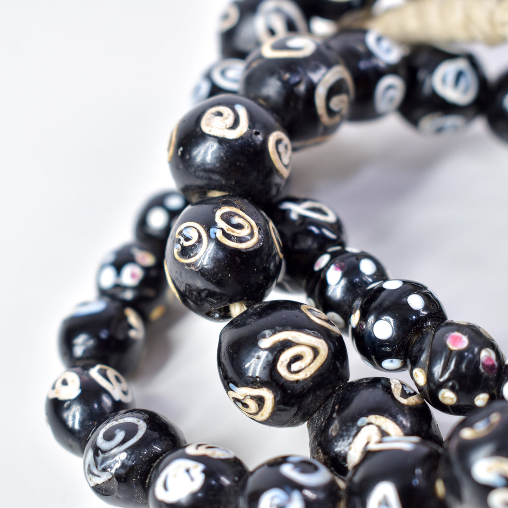 Zen and Skunk Mixed Venetian Trade Beads
