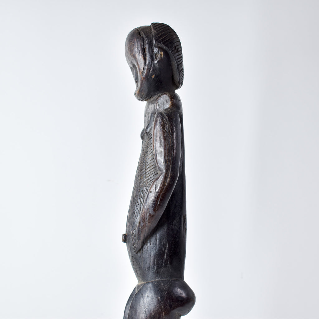 Male Fang Byeri Standing Reliquary Figure Gabon