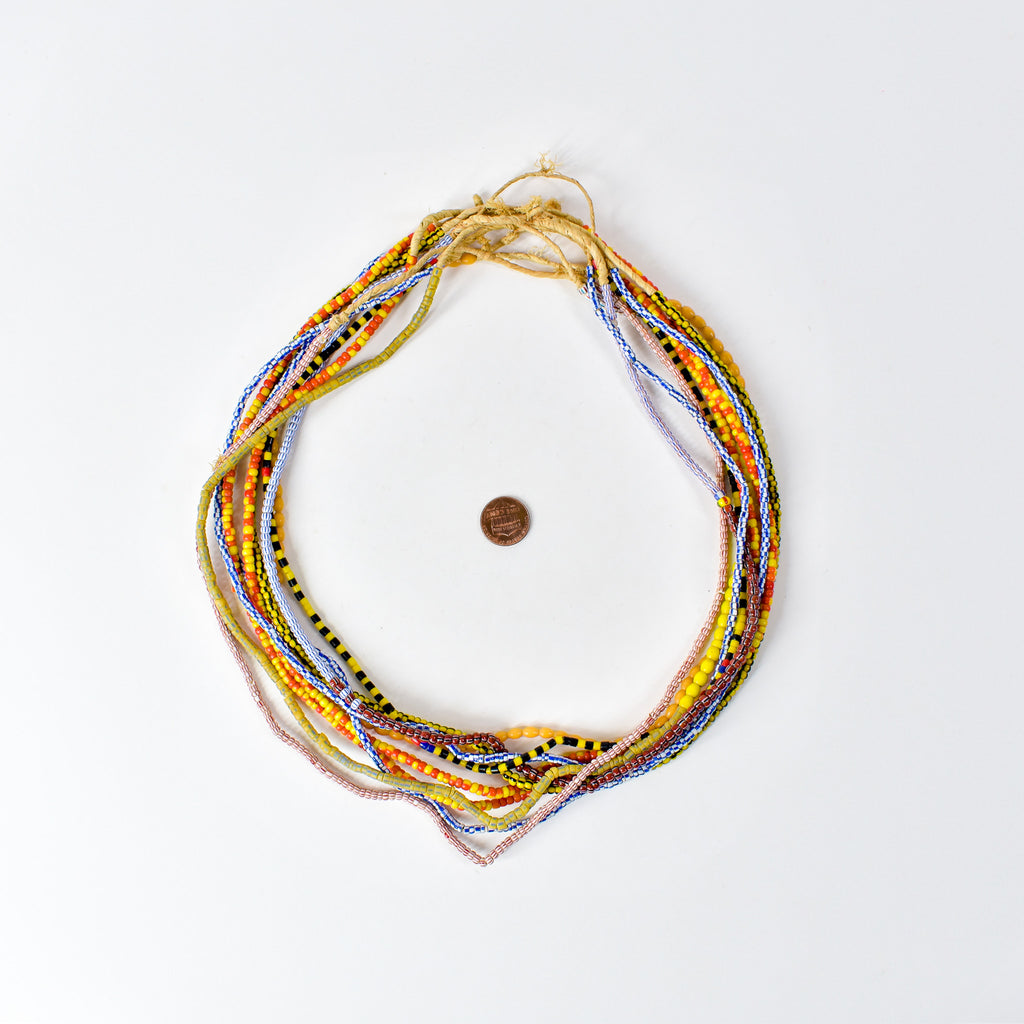 10 Strands Grab Bag Mixed Trade Beads
