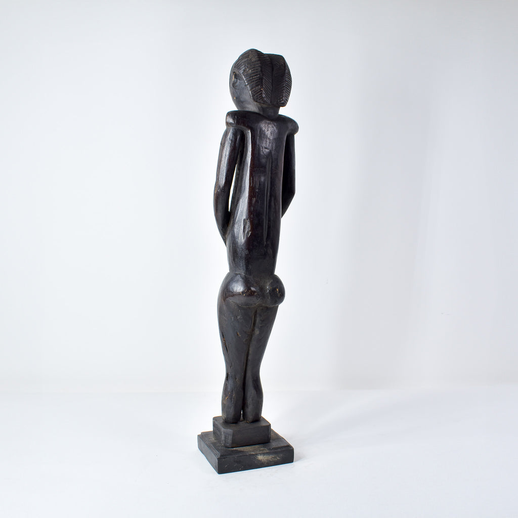 Male Fang Byeri Standing Reliquary Figure Gabon