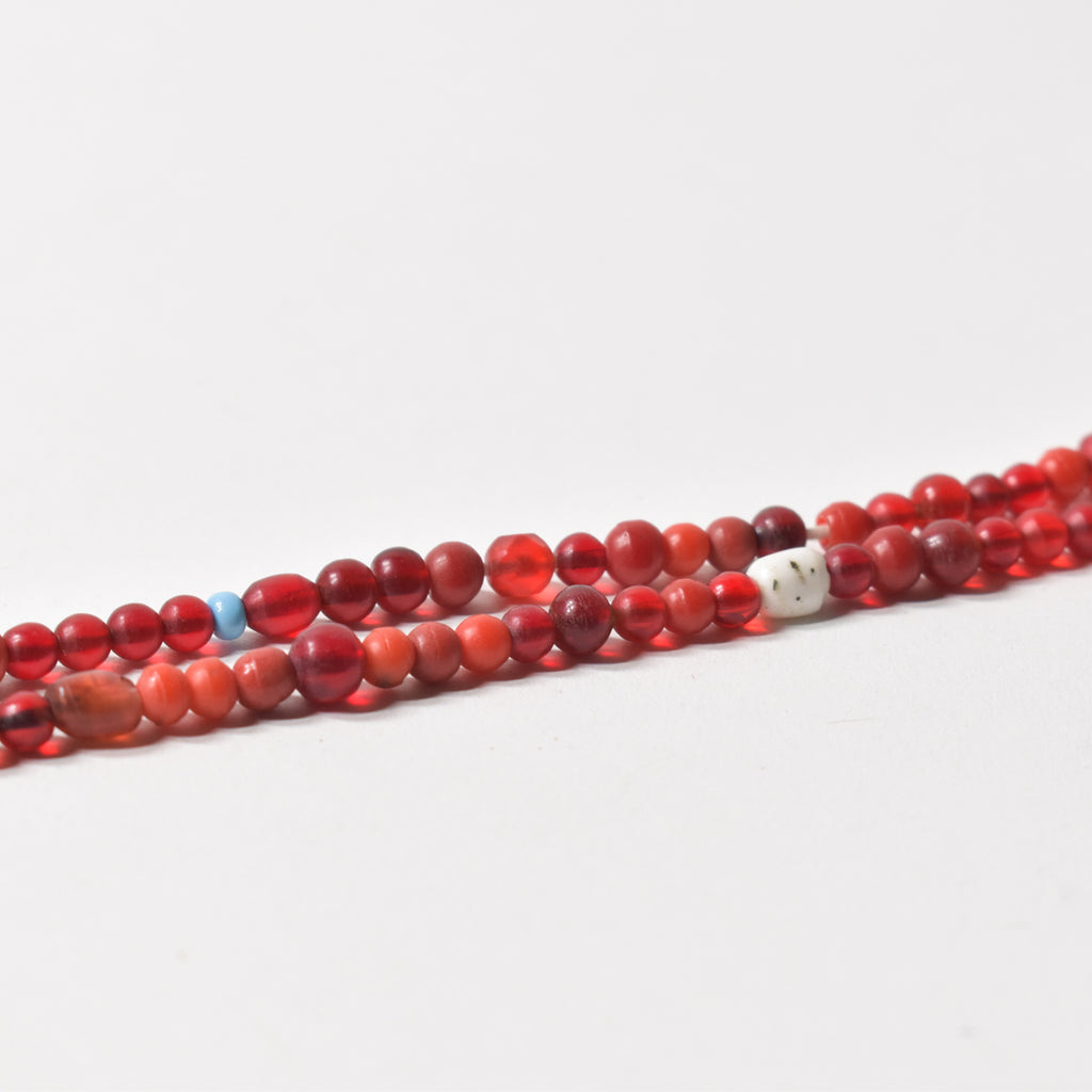 Red Mauritanian Trade Beads Czech