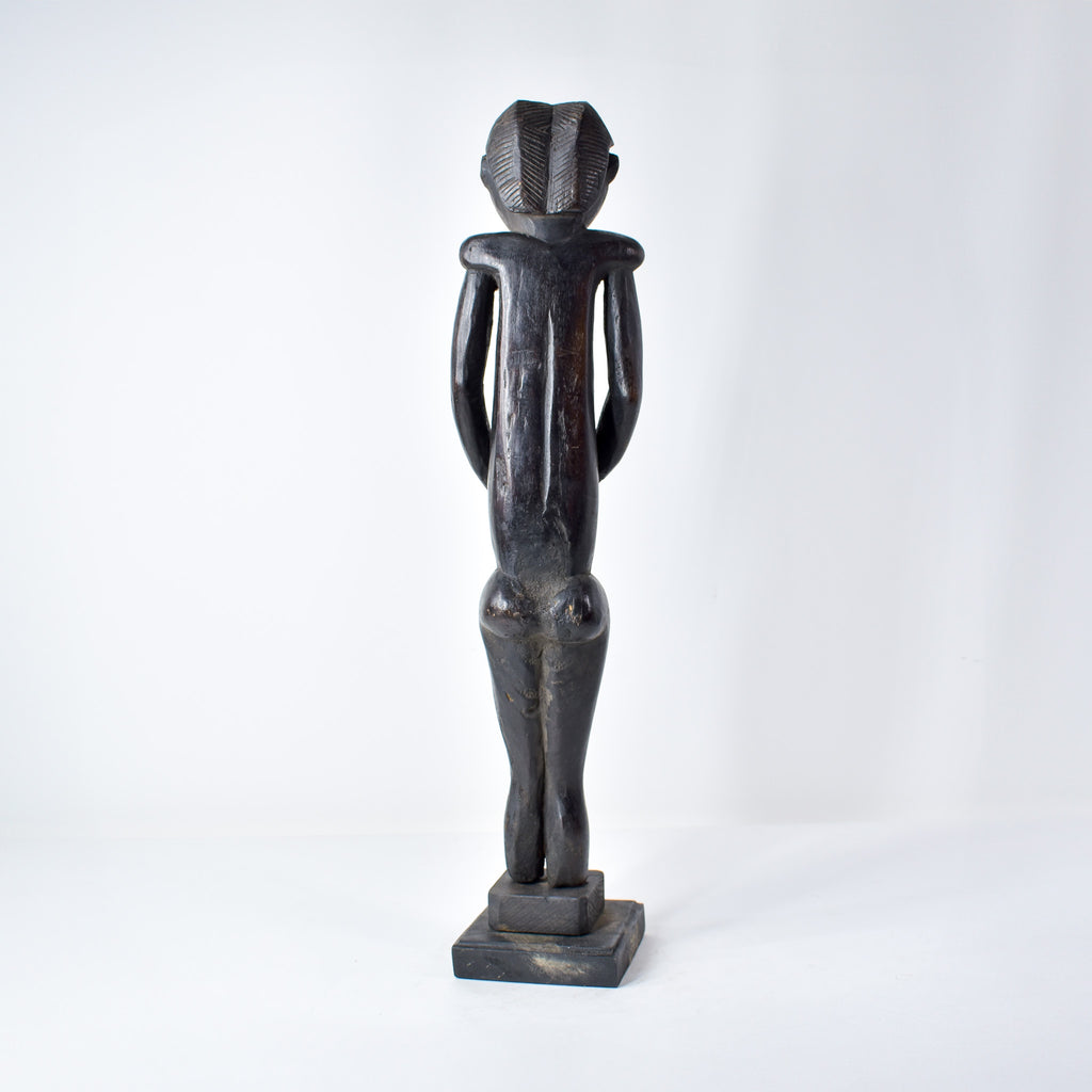 Male Fang Byeri Standing Reliquary Figure Gabon
