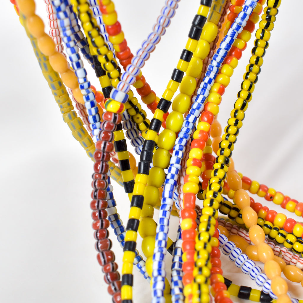 10 Strands Grab Bag Mixed Trade Beads