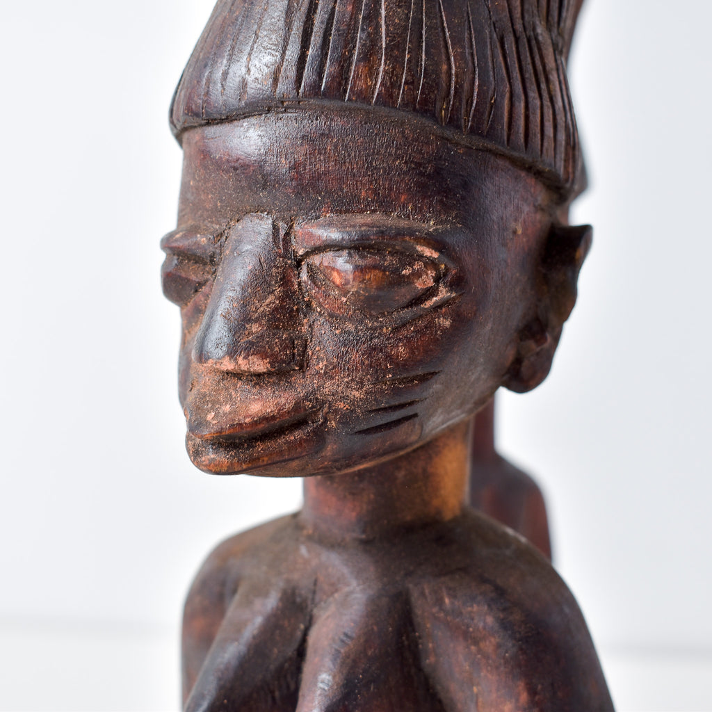 Yoruba Ibeji Pair of Twin Figures Nigeria