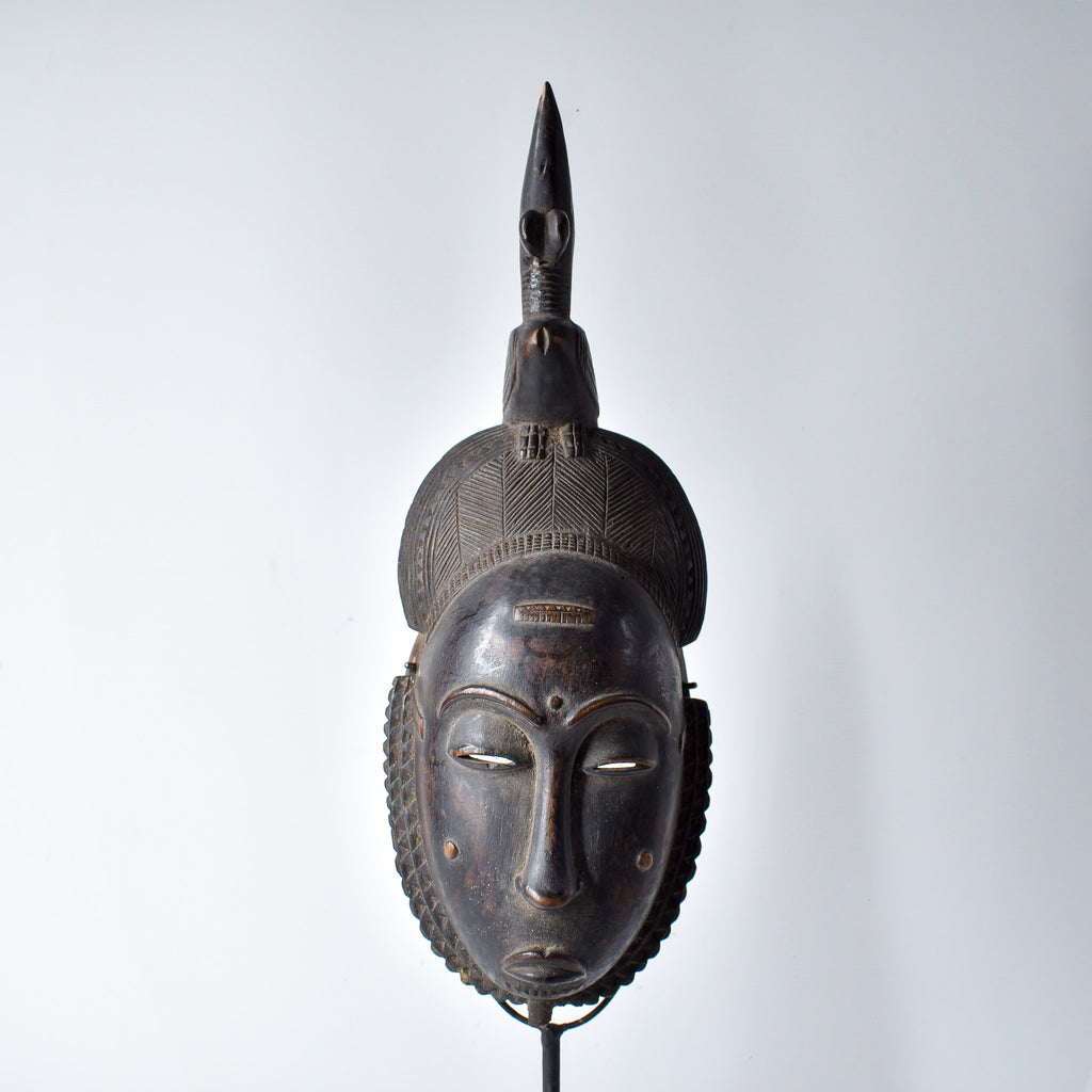 Yaure Baule Portrait Mask Côte d'Ivoire