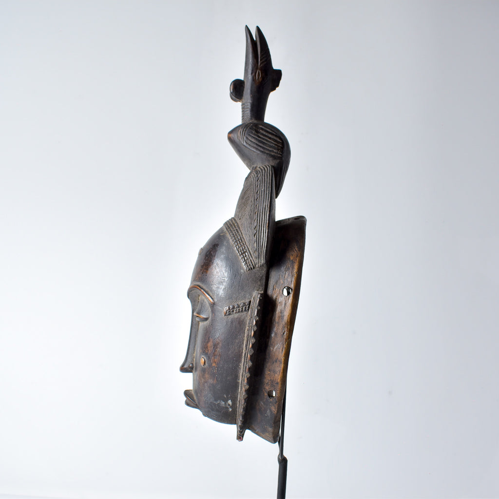 Yaure Baule Portrait Mask Côte d'Ivoire