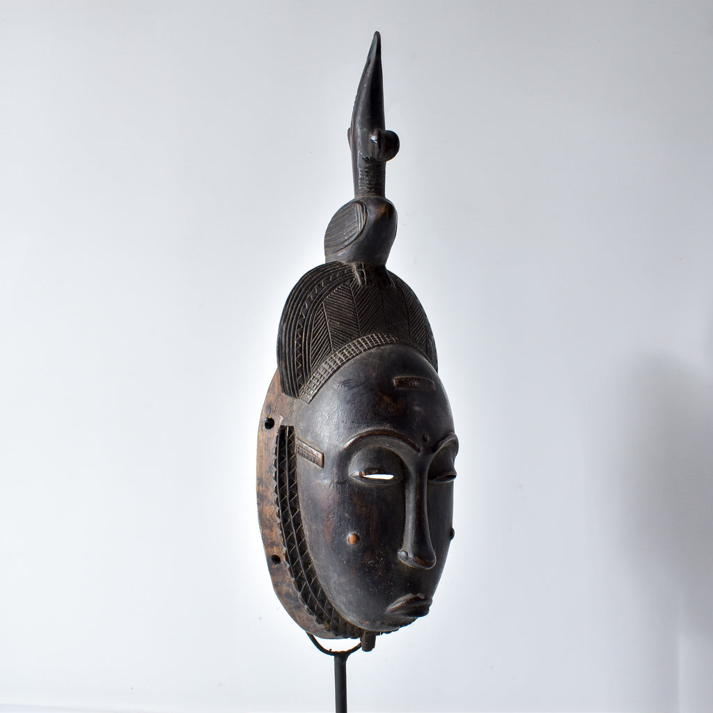 Yaure Baule Portrait Mask Côte d'Ivoire