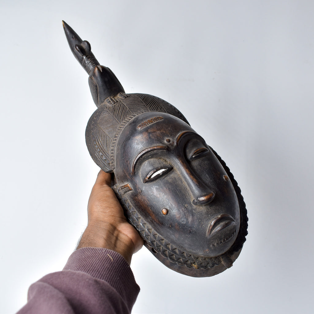 Yaure Baule Portrait Mask Côte d'Ivoire