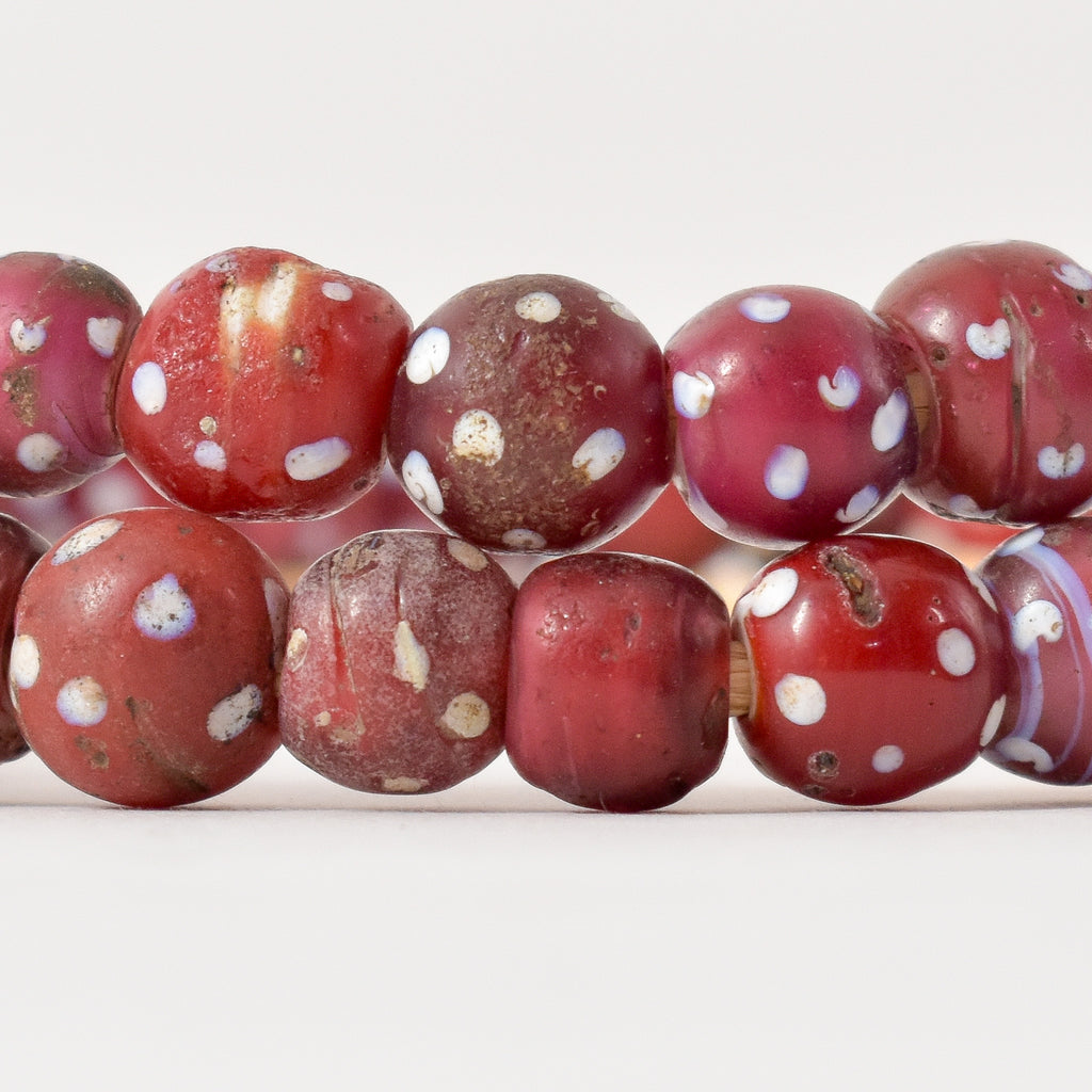 Skunk Venetian Red Trade Beads JK Brown Collection