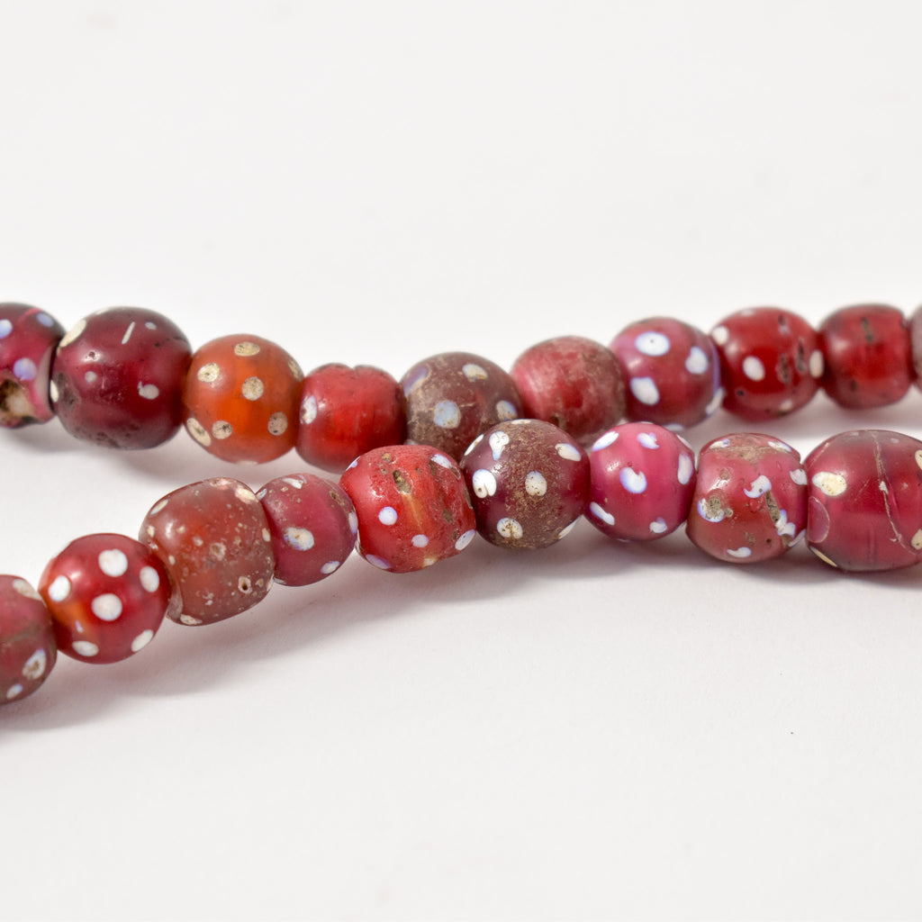 Skunk Venetian Red Trade Beads JK Brown Collection