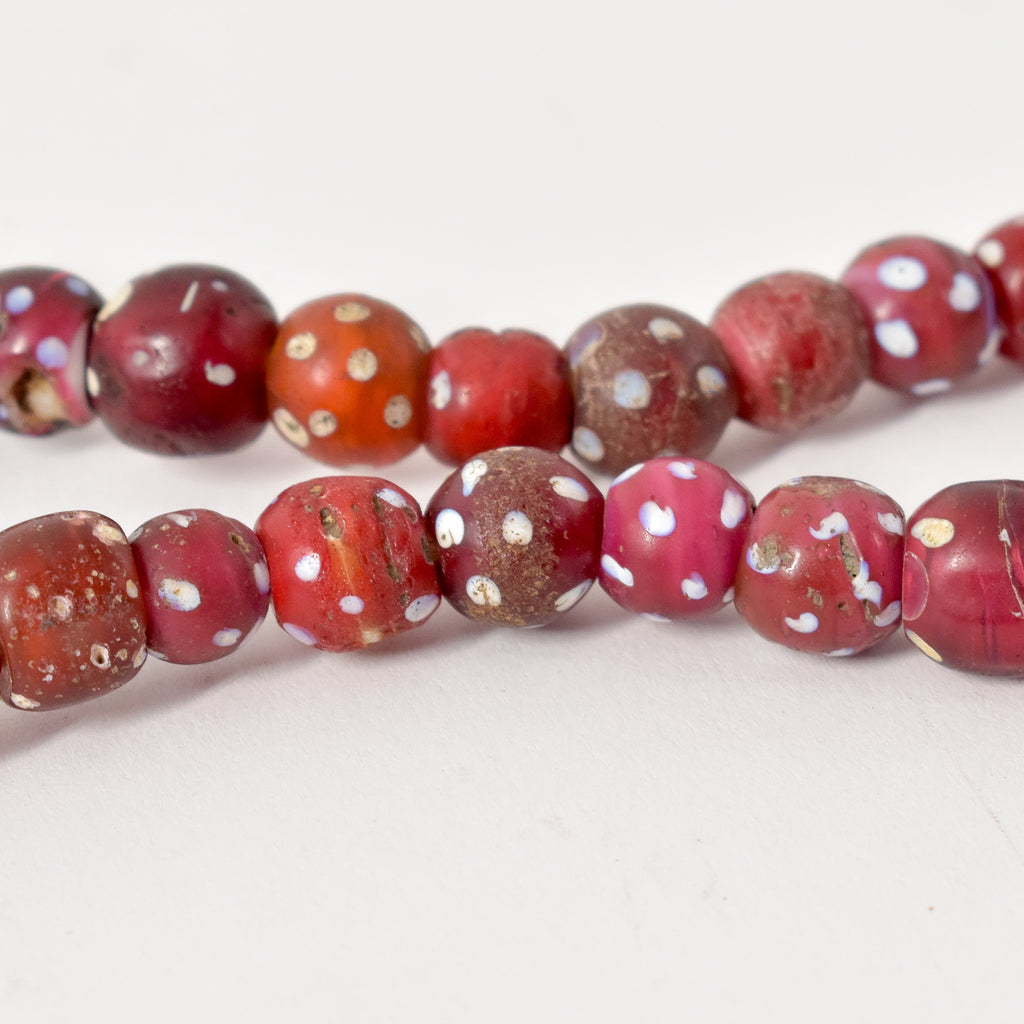 Skunk Venetian Red Trade Beads JK Brown Collection