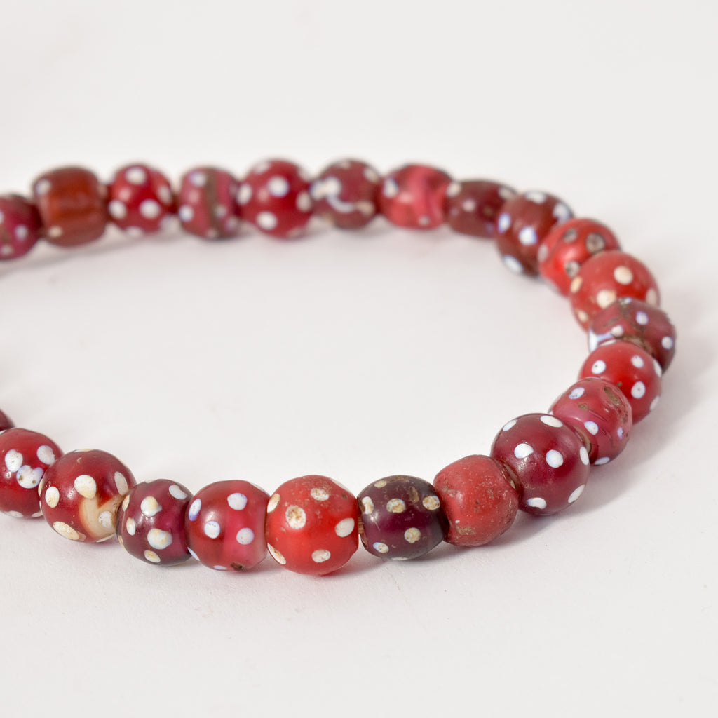 Skunk Venetian Red Trade Beads JK Brown Collection