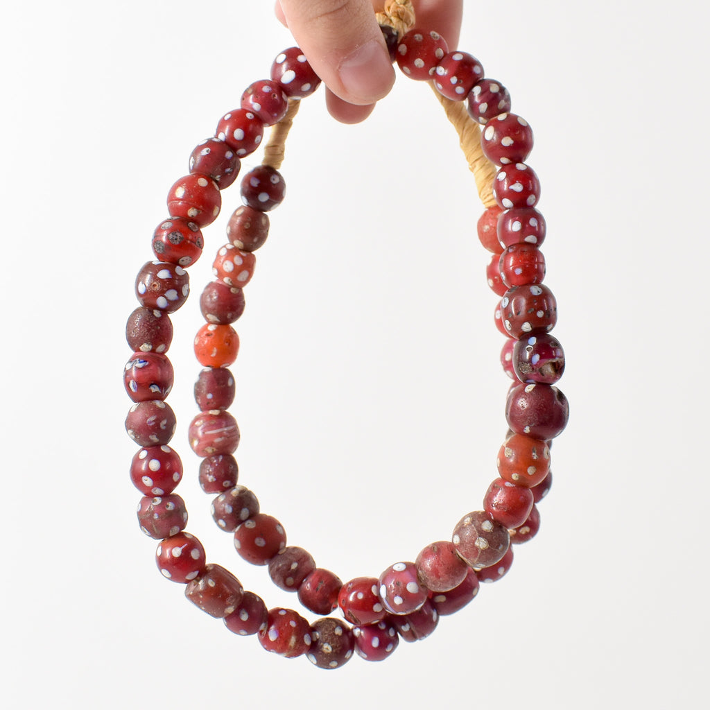 Skunk Venetian Red Trade Beads JK Brown Collection