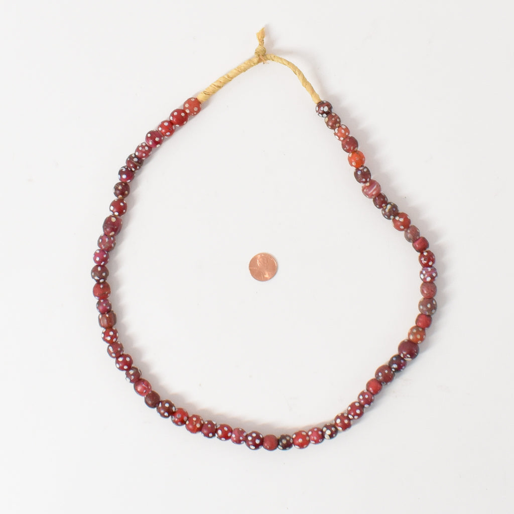Skunk Venetian Red Trade Beads JK Brown Collection