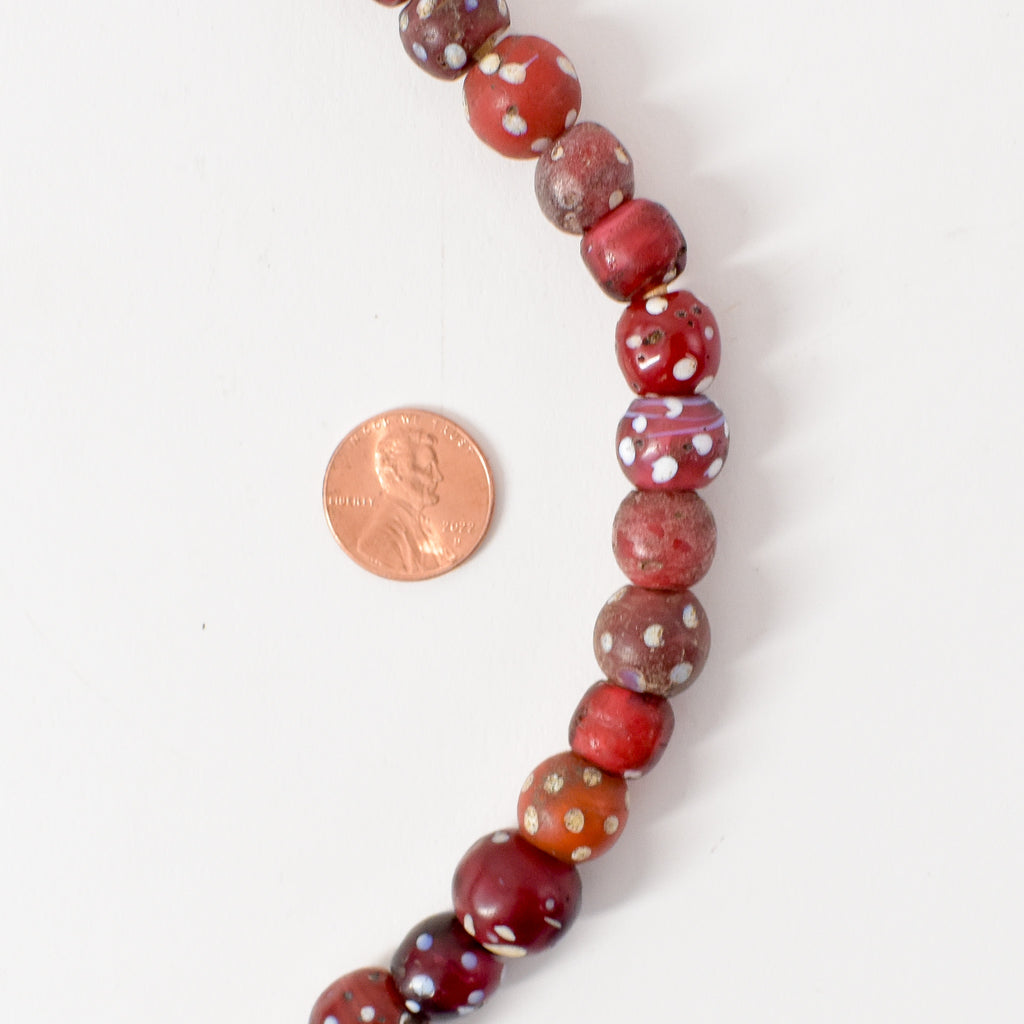 Skunk Venetian Red Trade Beads JK Brown Collection