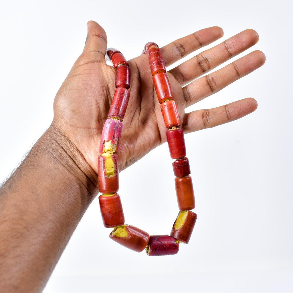 Cornaline d'Aleppo Venetian Trade Beads Henry Collection