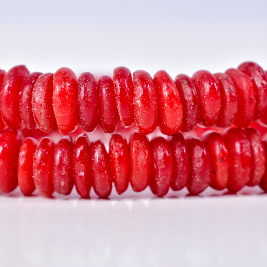 Ghana Annular Red Trade Beads