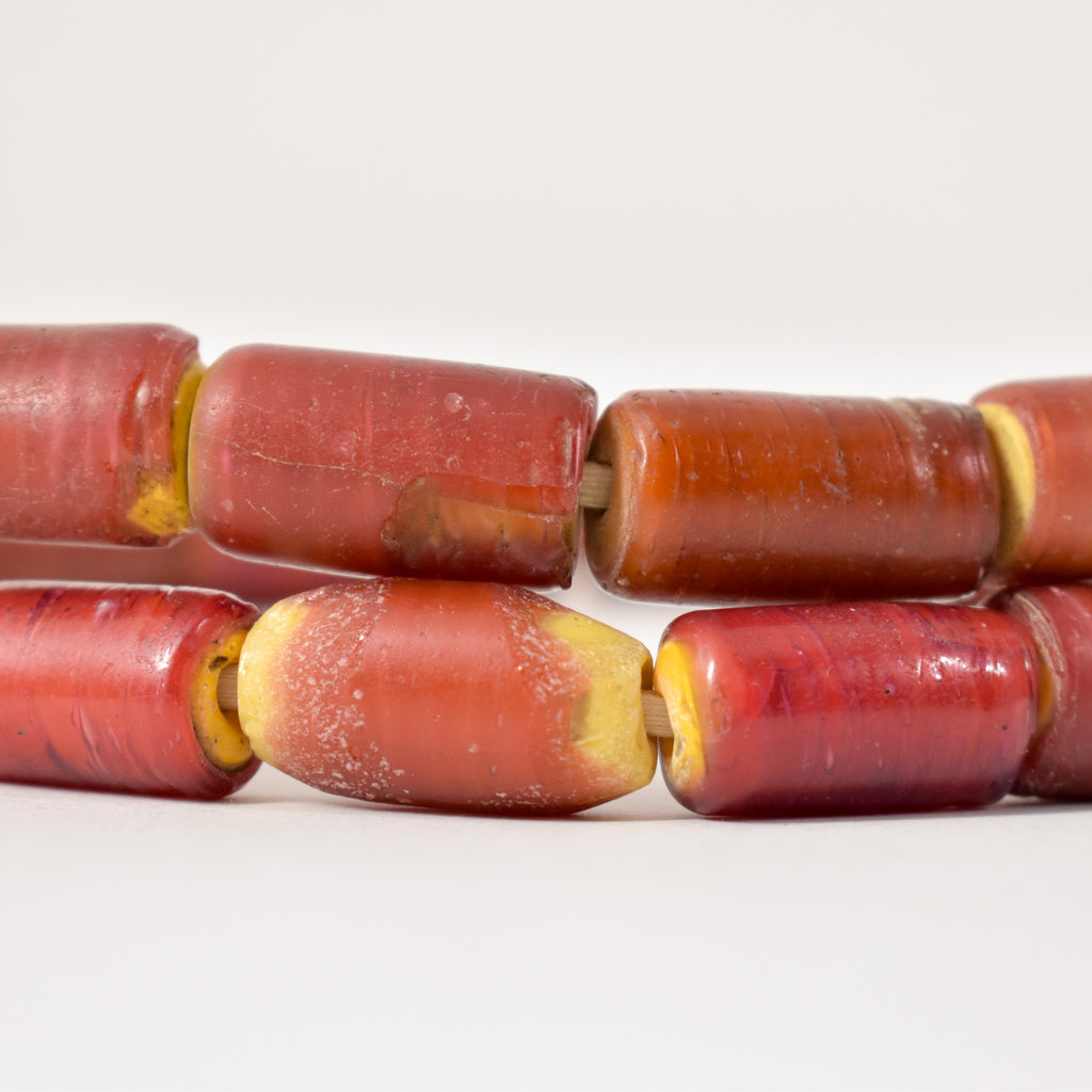 Cornaline d'Aleppo Venetian Trade Beads 31 Inch