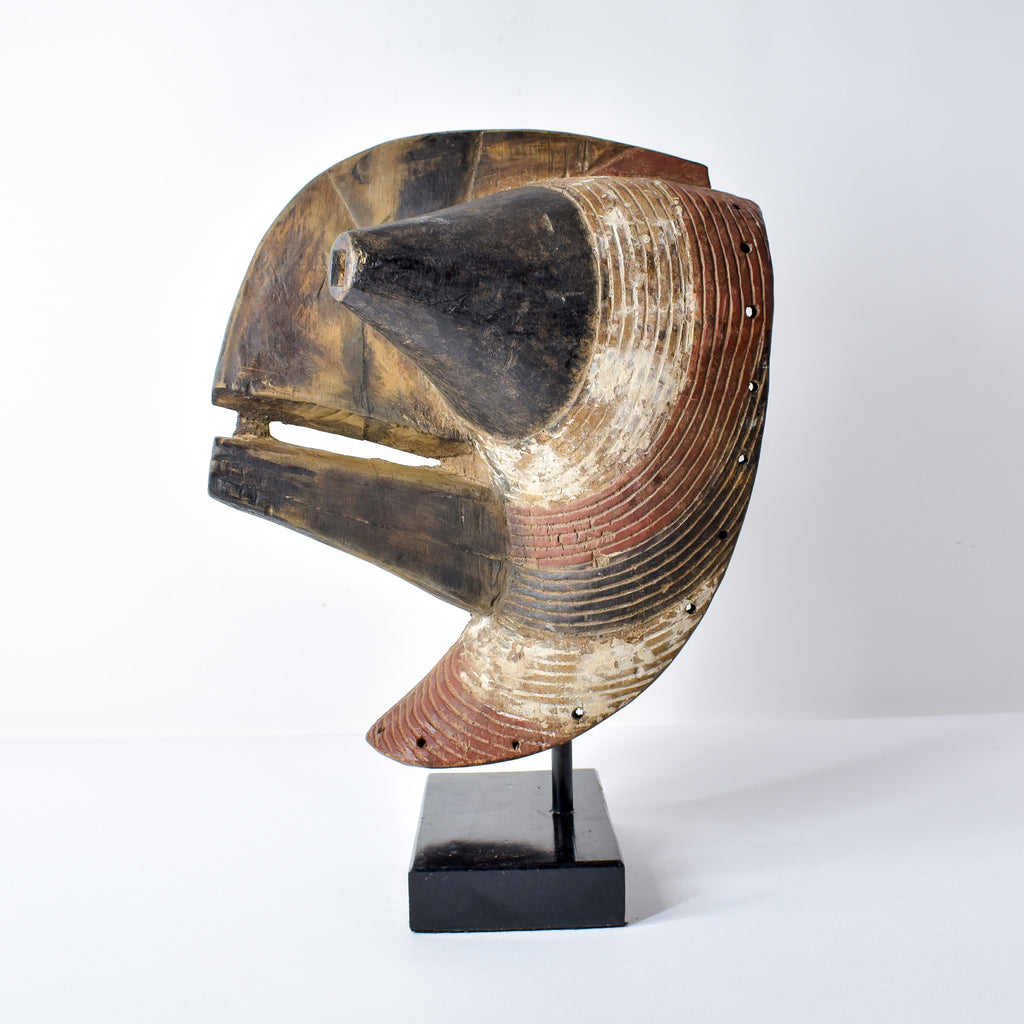 Songye Kifwebe Mask Pair Male and Female Congo