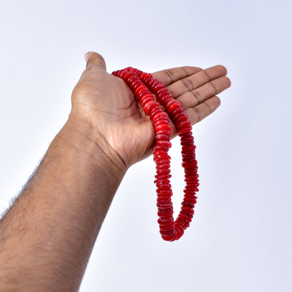 Ghana Annular Red Trade Beads