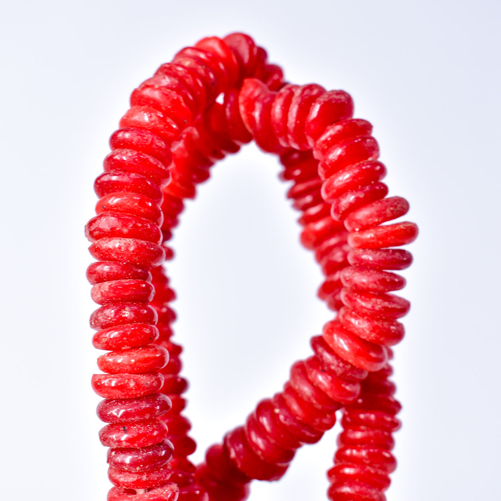 Ghana Annular Red Trade Beads