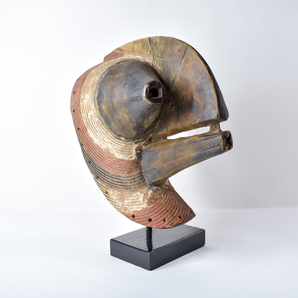 Songye Kifwebe Mask Pair Male and Female Congo