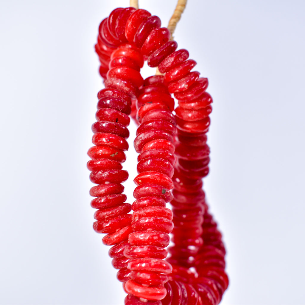 Ghana Annular Red Trade Beads