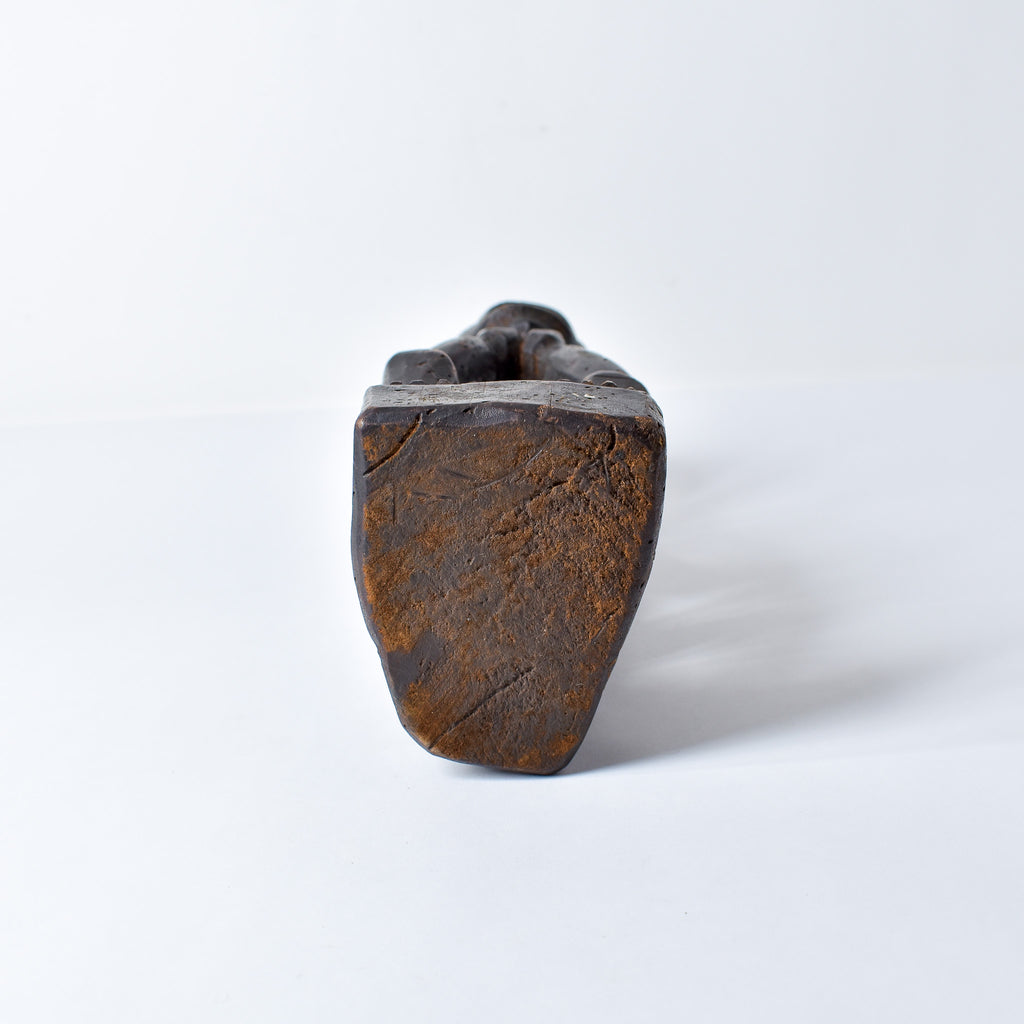 Baule Seated Wood Figure Côte d'Ivoire