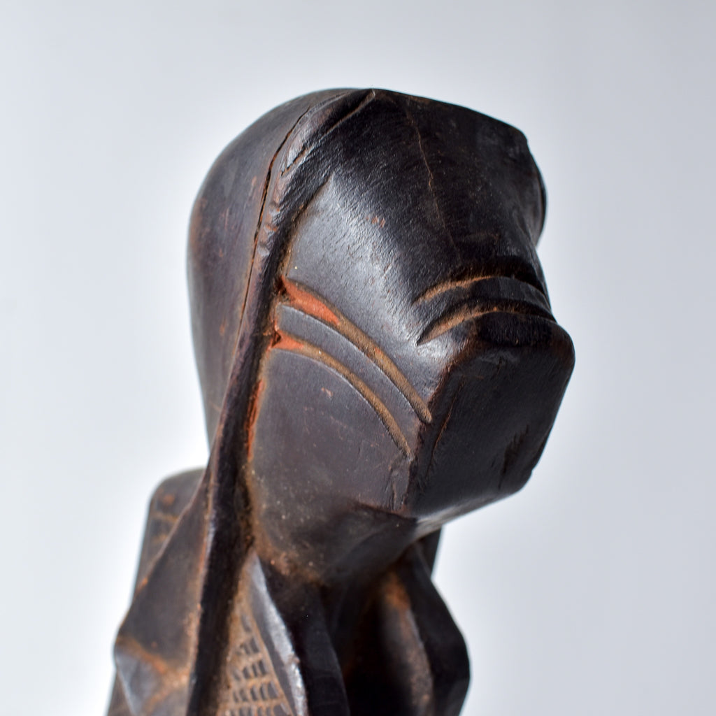 Kuba Divination Wooden Figure Congo